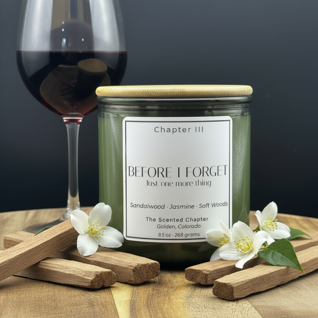 Before I Forget - red wine, organic styling