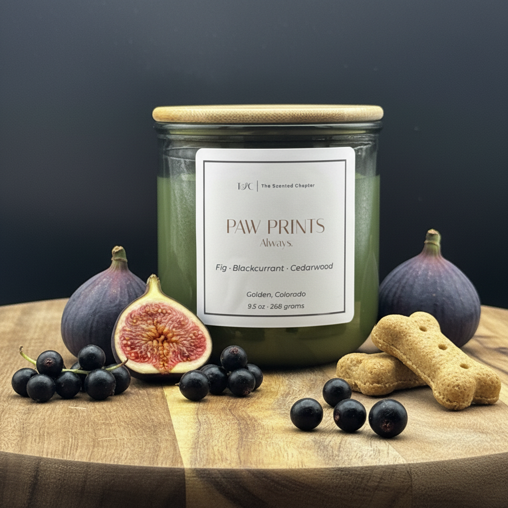 Paw Prints Always - figs, blackcurrants & dog treats