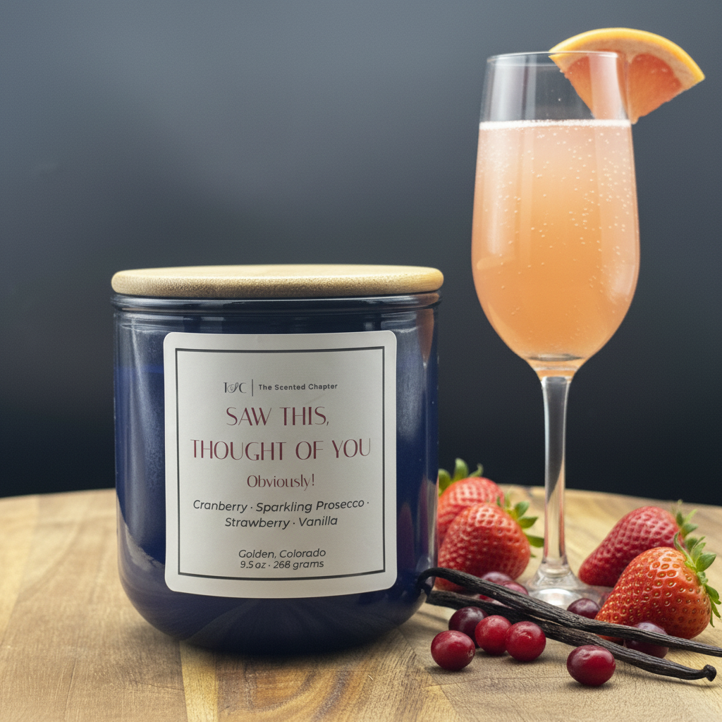 Saw This, Thought of You - grapefruit mimosa, berries & vanilla